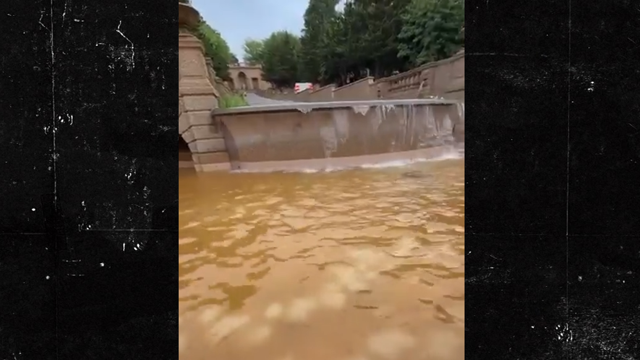 Trump Fails at Fountain Revamp, Brown Water Shocks Nation!