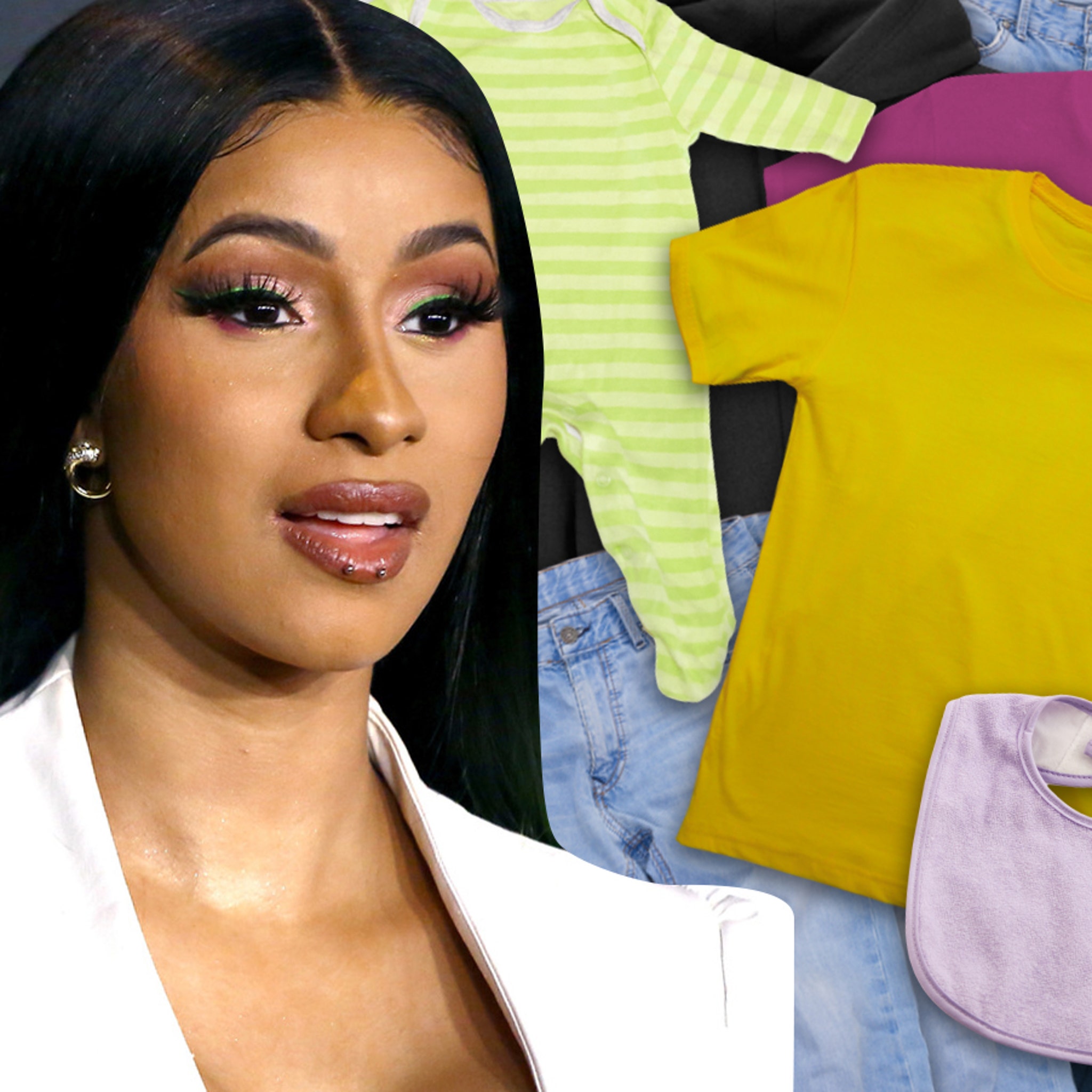 cardi b baby clothes