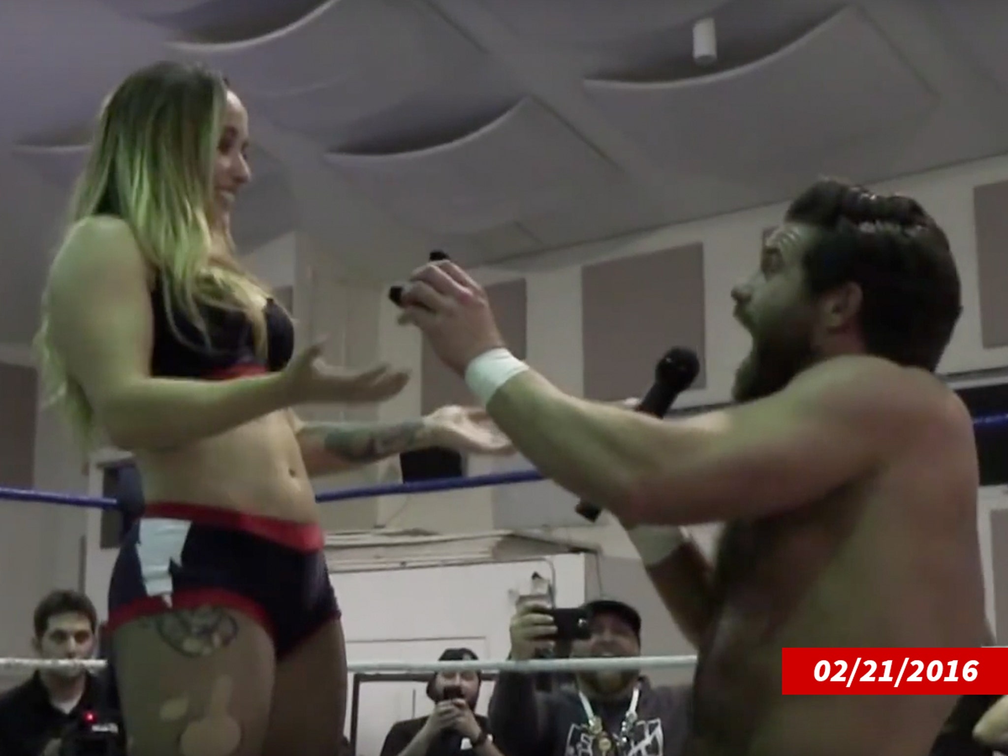 Pro Wrestling Stars Getting Divorced 2 Years After Viral In Ring Engagement