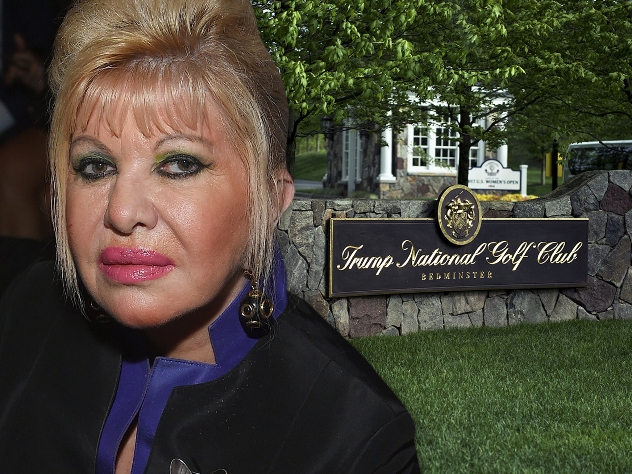 Ivana Trumps Grave at Donalds Golf Course Appears Bare and Isolated