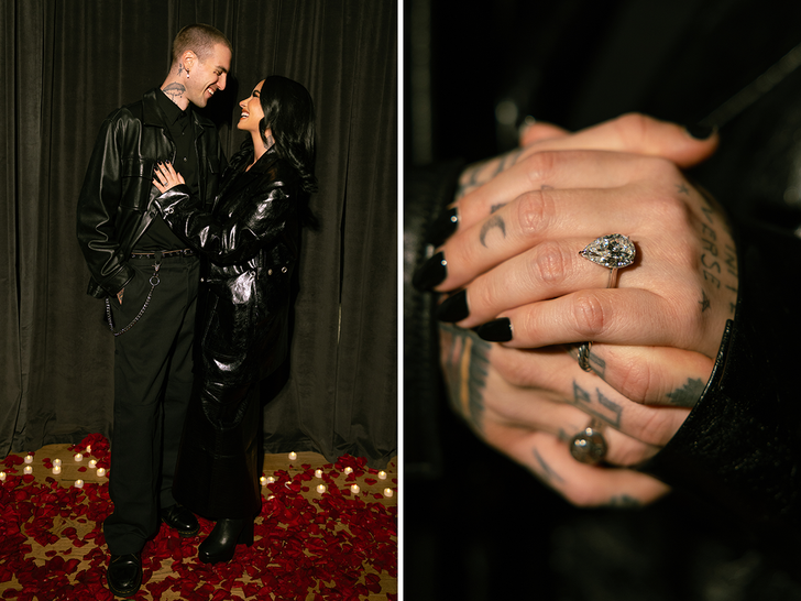 Demi Lovato and Jordan 'Jutes' Lutes are busy with the ring