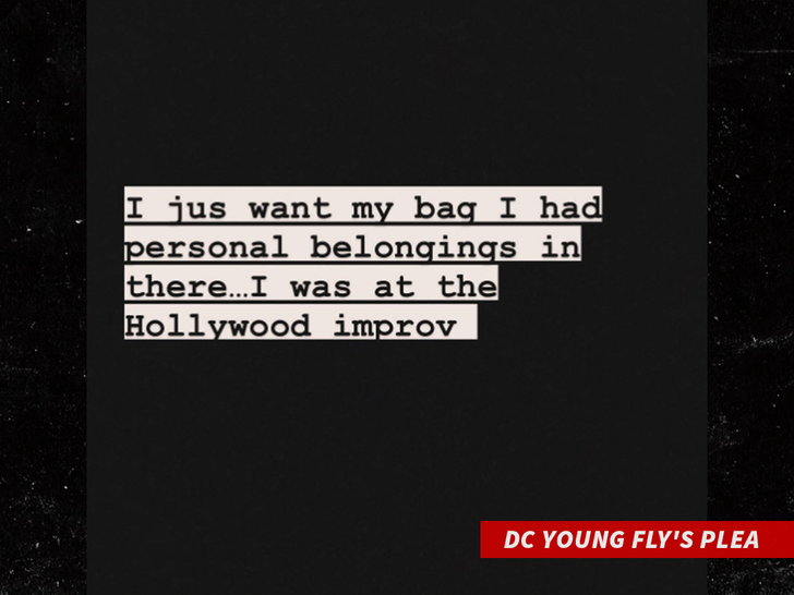 DC Young Fly's Plea