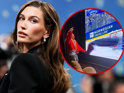 hailey bieber justin bieber met gala toronto maple leafs shutterstock