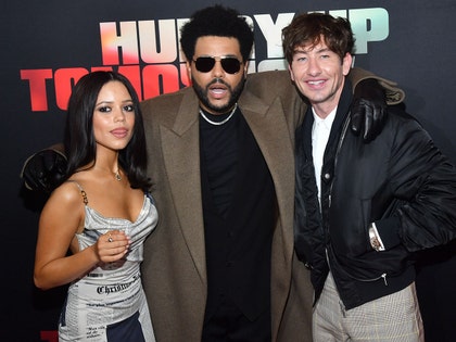 The Weeknd Joins Stars at Hurry Up Tomorrow World Premiere shutterstock
