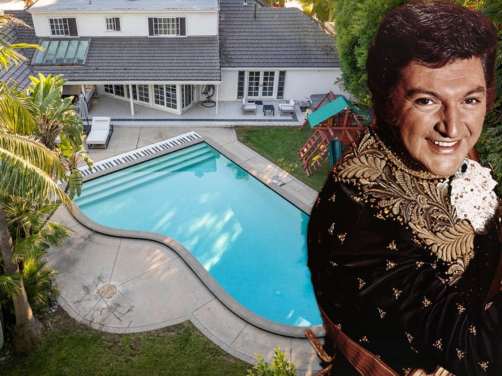 Liberace's Former L.A. Home With Piano Pool Hits Market
