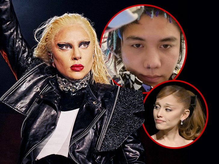 lady gaga Johnson Wen ariana grande main getty composite