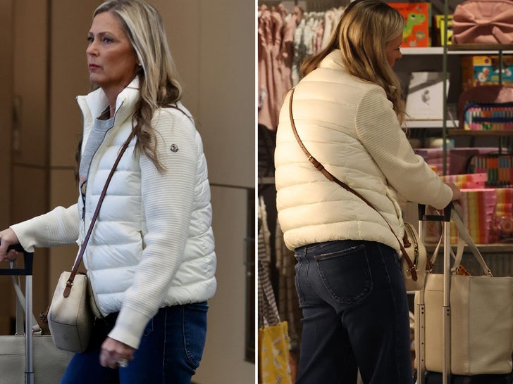 Jen Vrabel Shops At The Airport