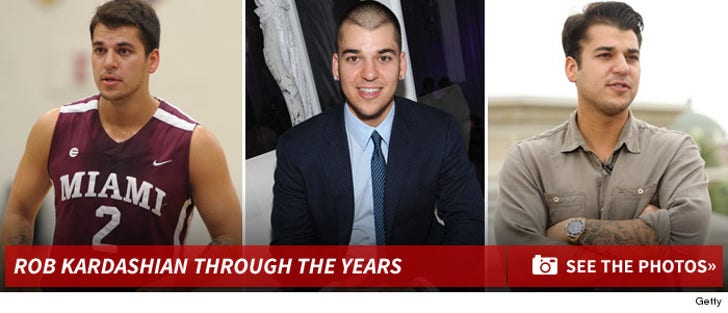 Rob Kardashian Through The Years