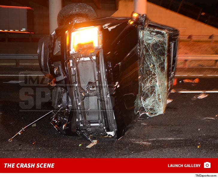 Terry Glenn -- The Crash Scene