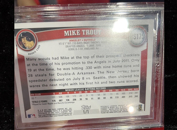 Mike Trout's 1st MLB Jersey Hits Auction Block, Should Sell For Over $1 Mil!