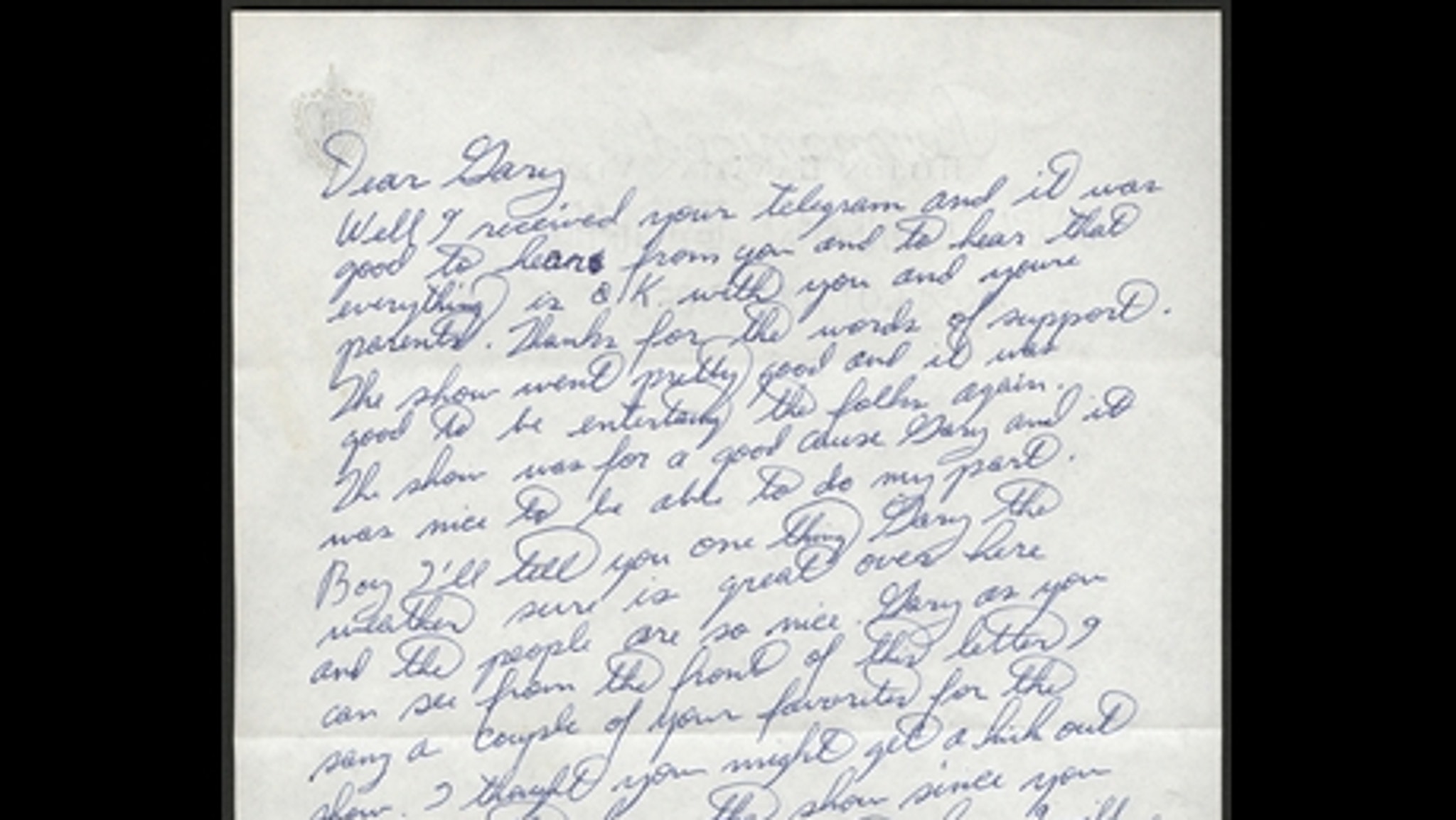 Sebastian Ryle Letters The Rock & Roll Pop Art Auction
