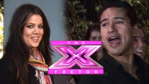 Khloe Kardashian & Mario Lopez -- Officially Sign On to 'X Factor'