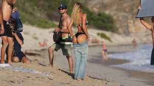 Candice Swanepoel -- Are These My Pants? (VIDEO)