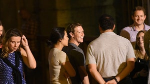 Mark Zuckerberg -- When In Rome ... I Mingle (PHOTOS)