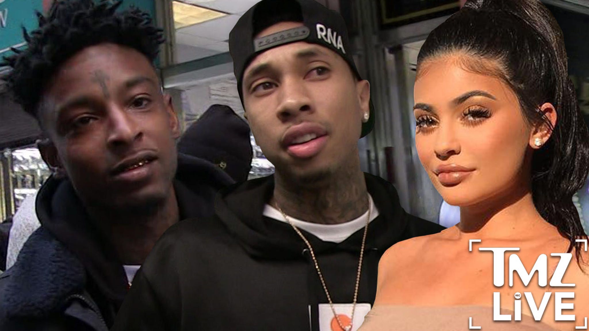 21 Savage Says He Likes Kylie Jenner & Tyga's Relationship But Still Has  Intentions For Her