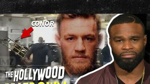 Tyron Woodley Calls Conor McGregor 'Disgrace to Mankind'
