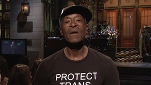 Don Cheadle Supports Trans Kids with T-shirt on 'SNL'