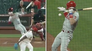 Bryce Harper Drilled In Face By 97 MPH Fastball, But MLB Star Somehow 'All Good'