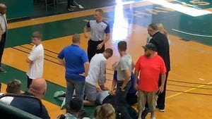 Basketball Player Performs CPR On Ref Who Collapsed Mid-Game, Helps Save Life