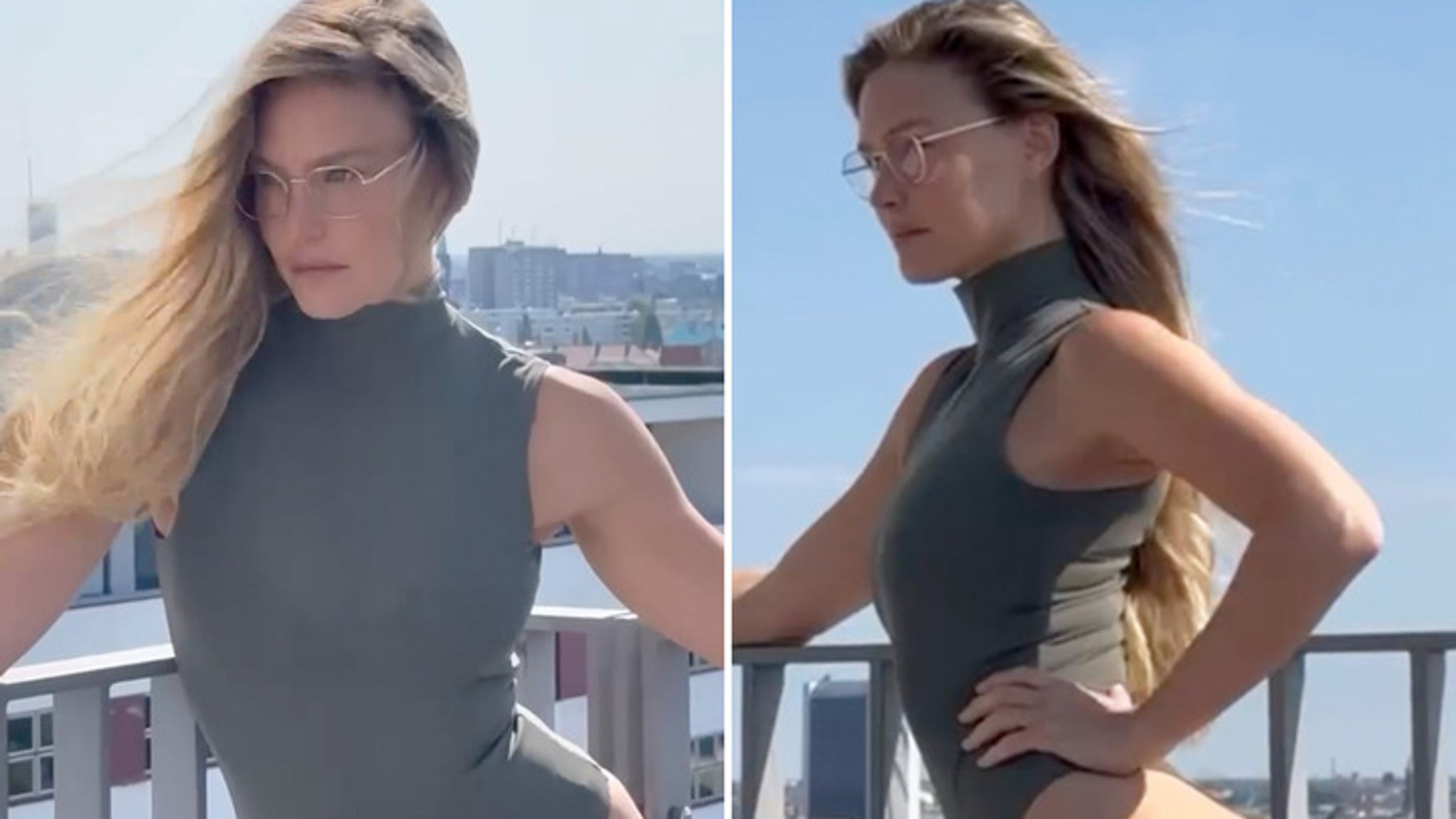 Go Behind the Scenes of Bar Refaeli's Hot Rooftop Photoshoot