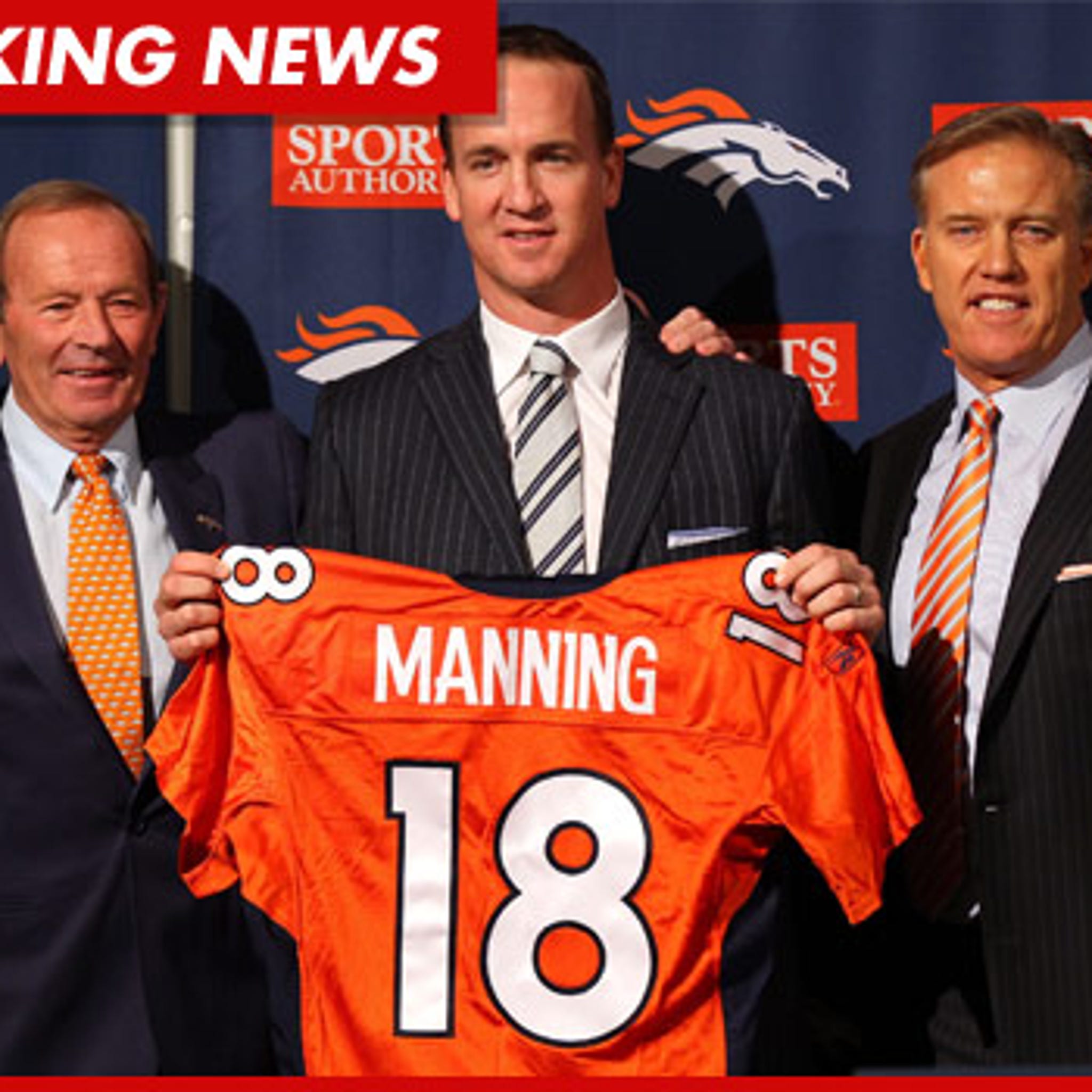 Peyton Manning -- Move Over, Tim Tebow  I'm Officially a Denver Bronco