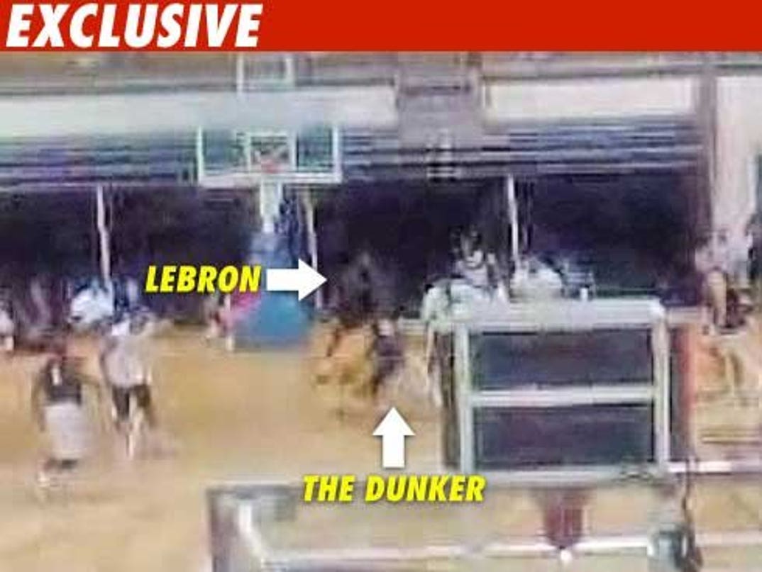 LeBron James -- The Secret Dunk EXPOSED!