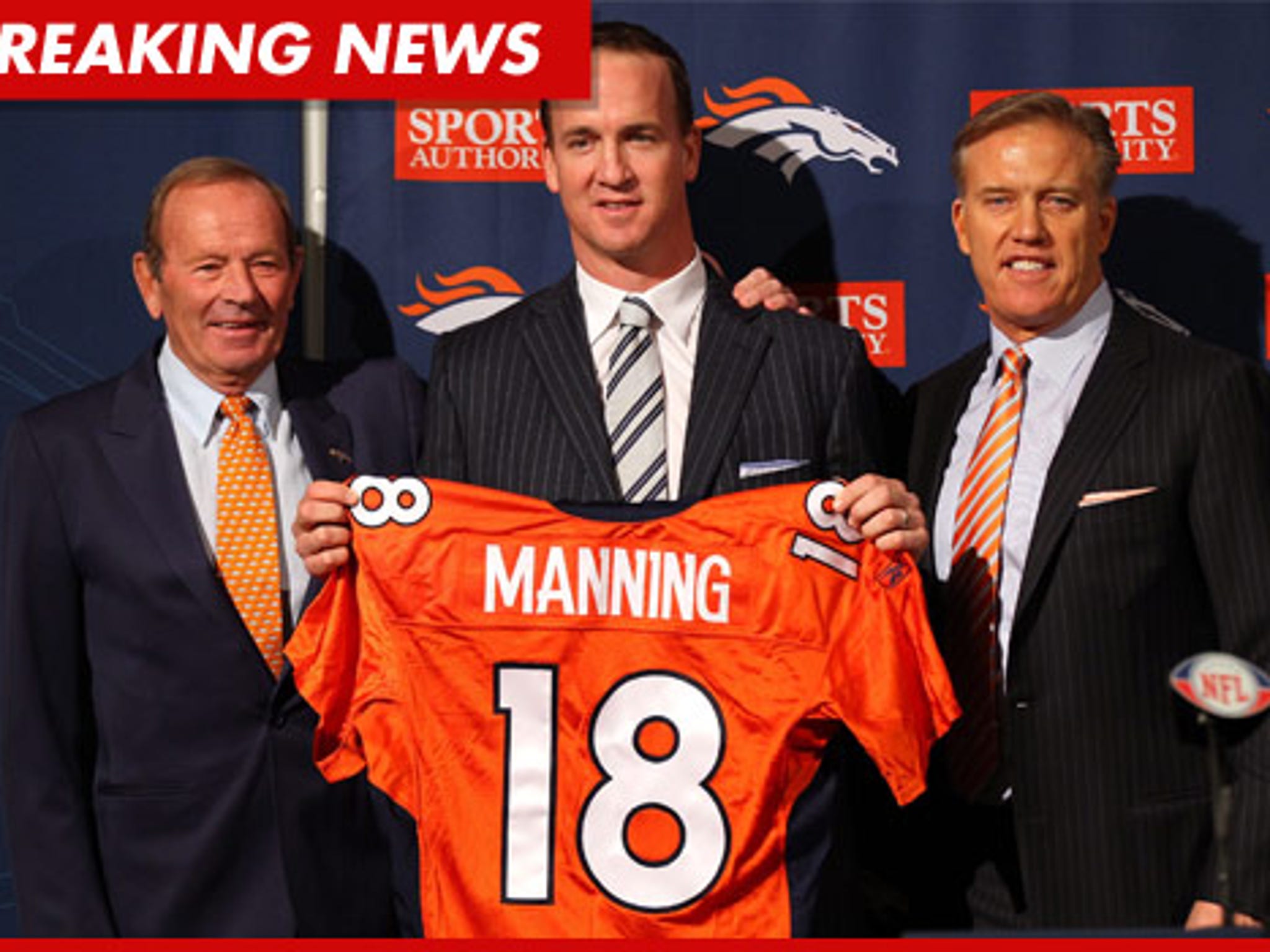 Peyton Manning Will Wear No. 18 In Denver, Though It Was Retired