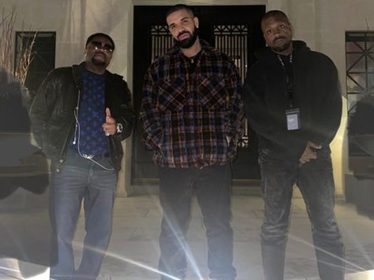 Kanye West incontra Drake a Toronto, zucca di manzo