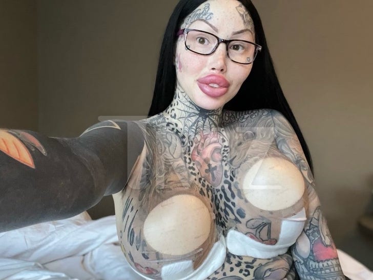 Instagram model reveals her nipples turned black after she got FIVE  SURGERIES in one day