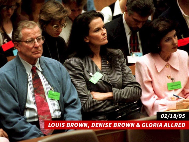 Louis Brown, Denise Brown & Gloria Allred