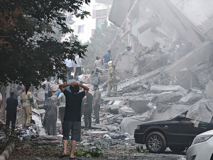 Scenes of Devastation in Iran