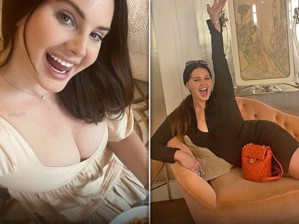 Lana Del Rey's Hot Shots launch instagram