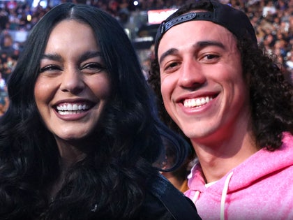 vanessa hudgens. cole tucker main getty