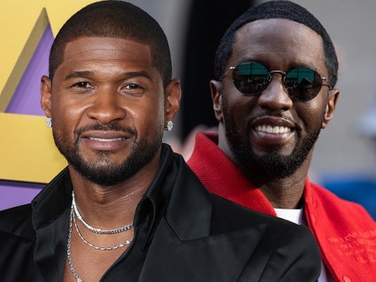usher and diddy getty 1