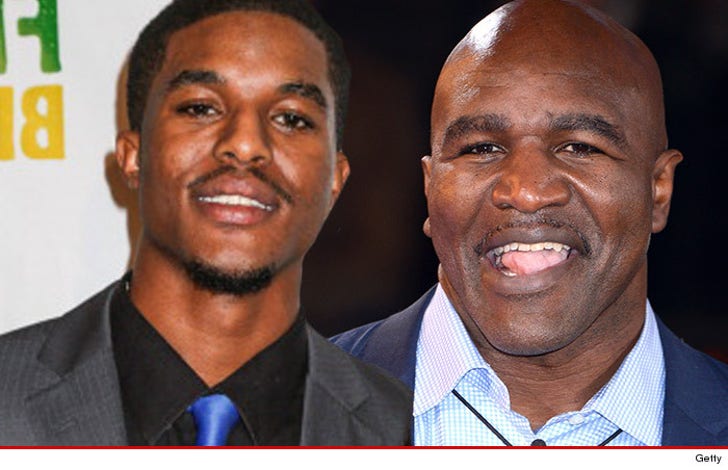 Evander Holyfield's Son -- My Dad Does NOT Hate Gay :: 0106-ewin-evander-holyfield-getty-3