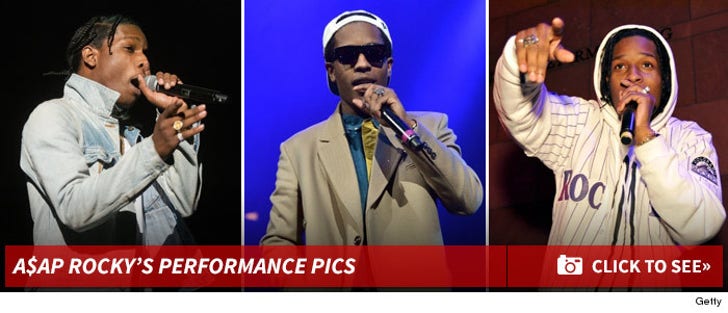 A$AP Rocky -- Performance Photos