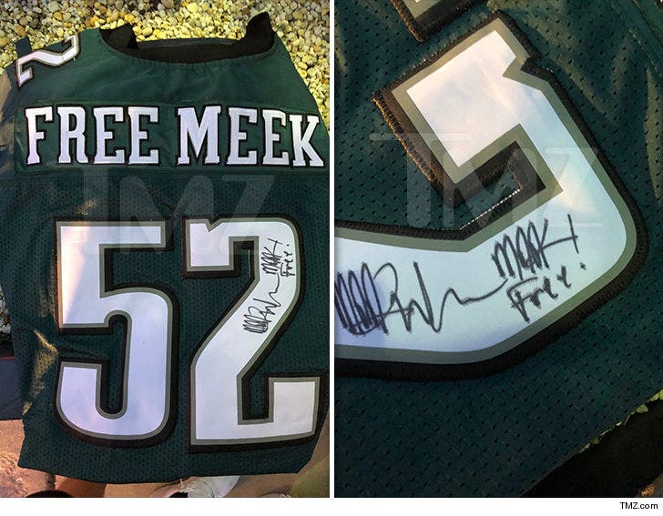 Meek Mill Updates Status of Fan's 'Free Meek' Jersey