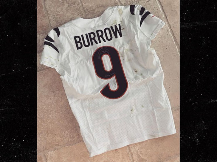 joe burrow afc championship game outfit