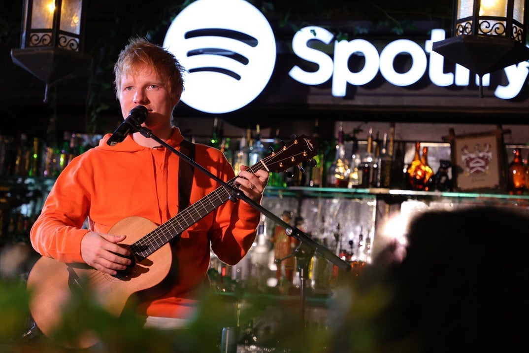 Ed Sheeran Performance photos 3