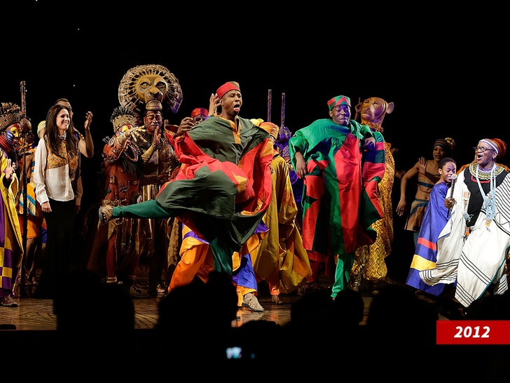 Disney's The Lion King Musical Teaming with New York Liberty at