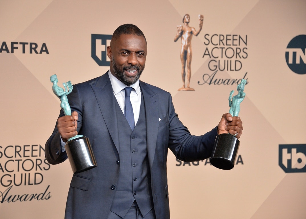 Idris Elba at the 22nd Annual Screen Actors Guild Awards