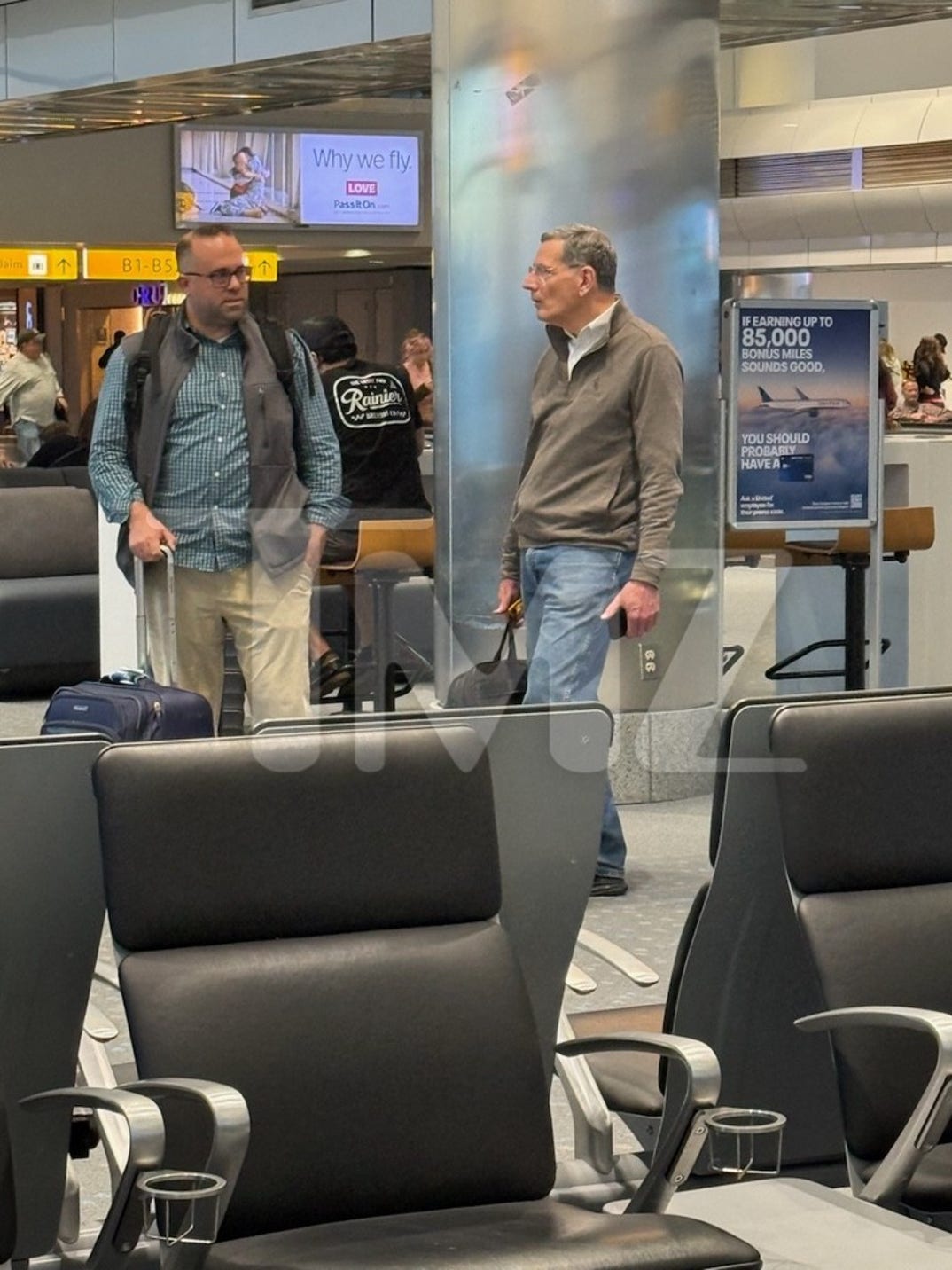 John Barrasso at Denver Airport 3/27/26