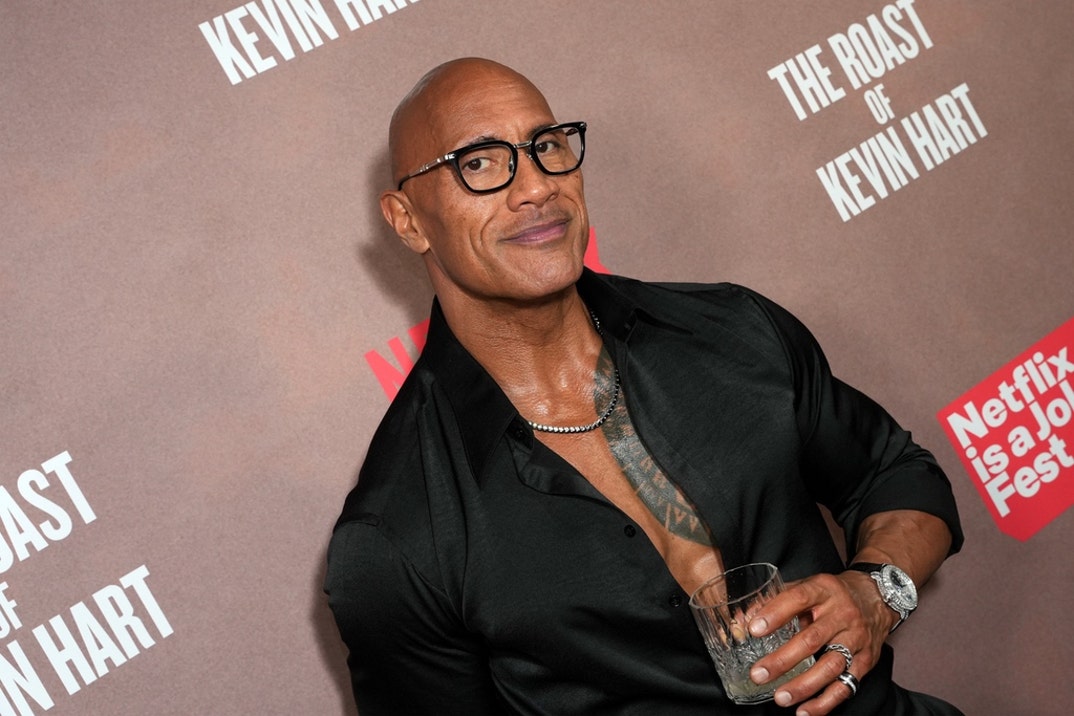 Dwayne Johnson attends Netflix Is A Joke Festival Presents: The Roast of Kevin Hart