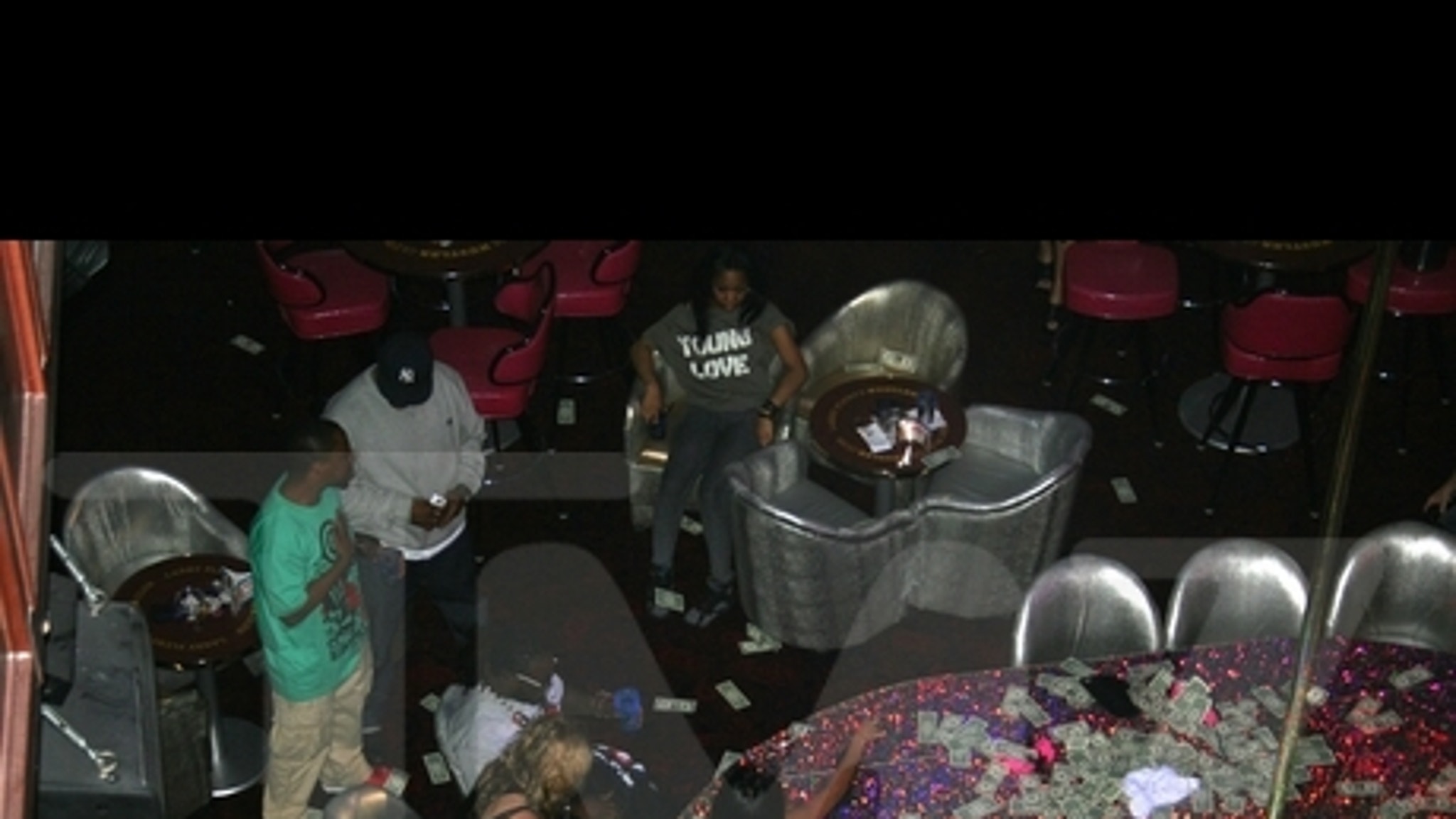 Kesha and TPain's Strip Club Throwdown