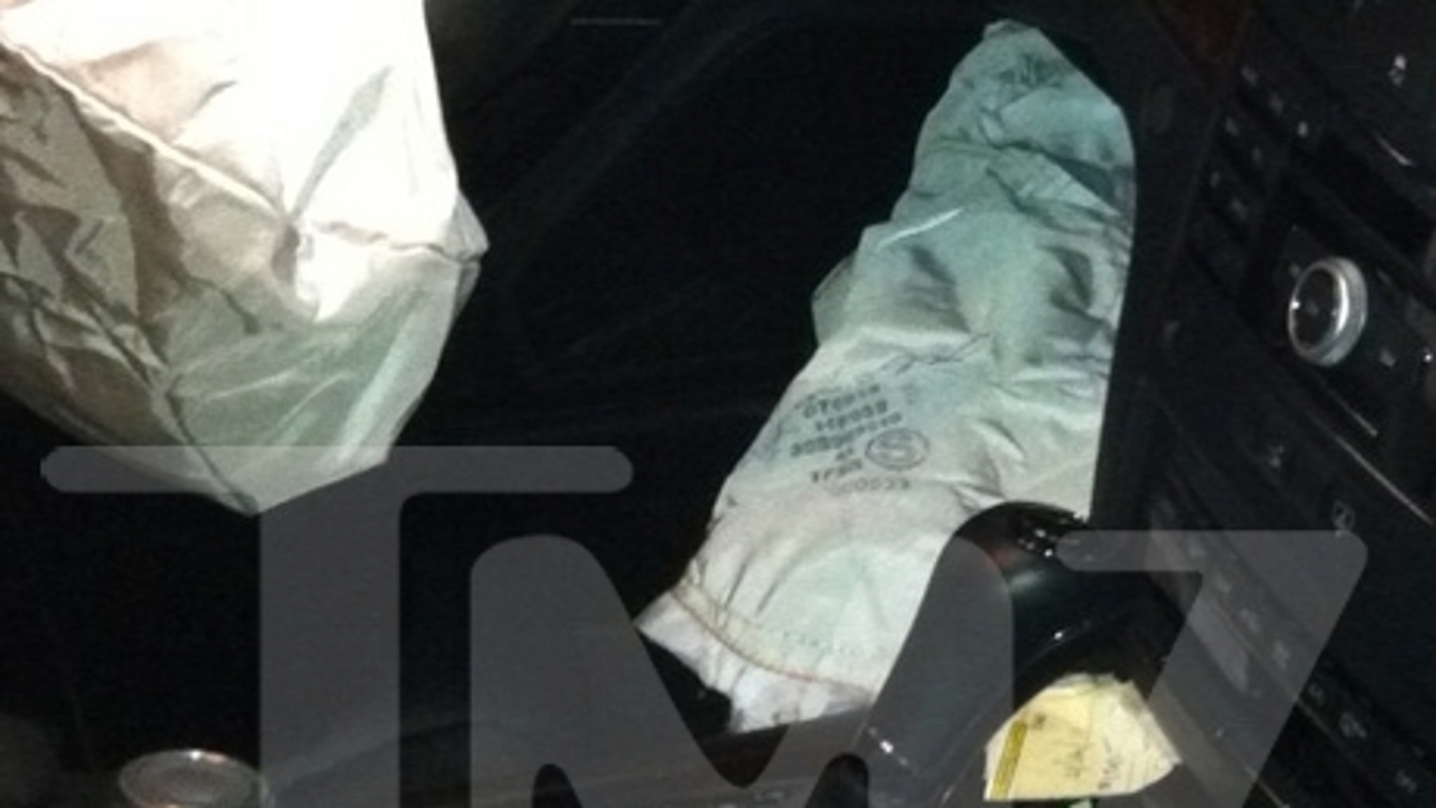 Conrad Hilton Car Crash Photos