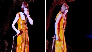 Taylor Swift Chokes On A Bug, Swallows It During Eras Tour
