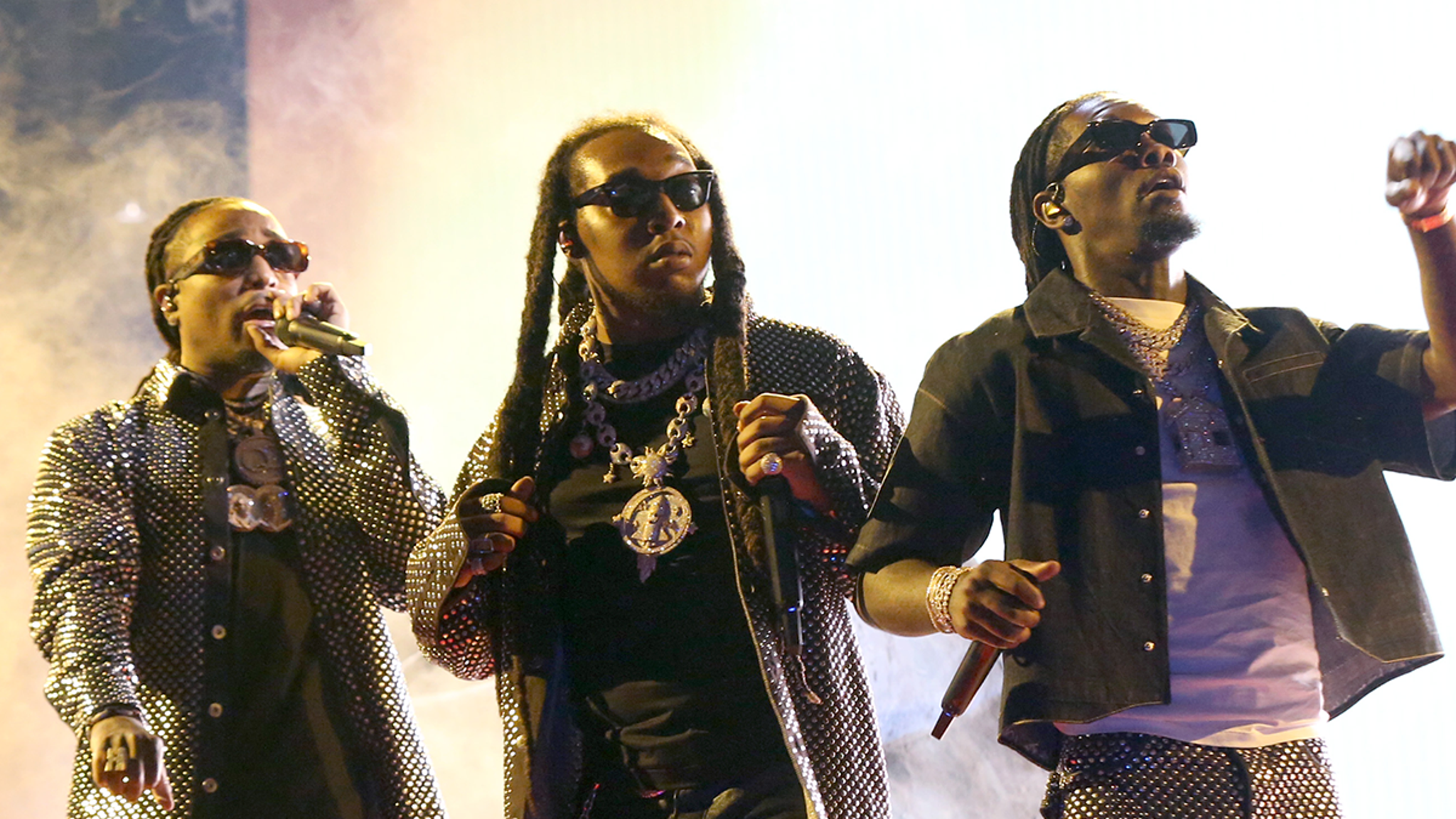 Migos' Offset and Quavo Pay Tribute to Takeoff Year After Fatal Shooting #Migos