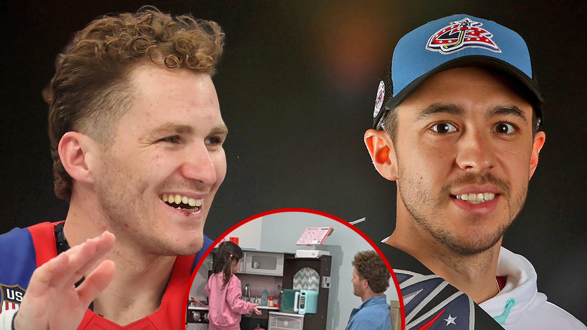 Matthew Tkachuk Visits Johnny Gaudreau's Family, Plays With Late NHL Star's Daughter