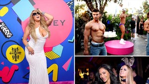 Mariah Carey, Nicole Scherzinger and Carmen Electra