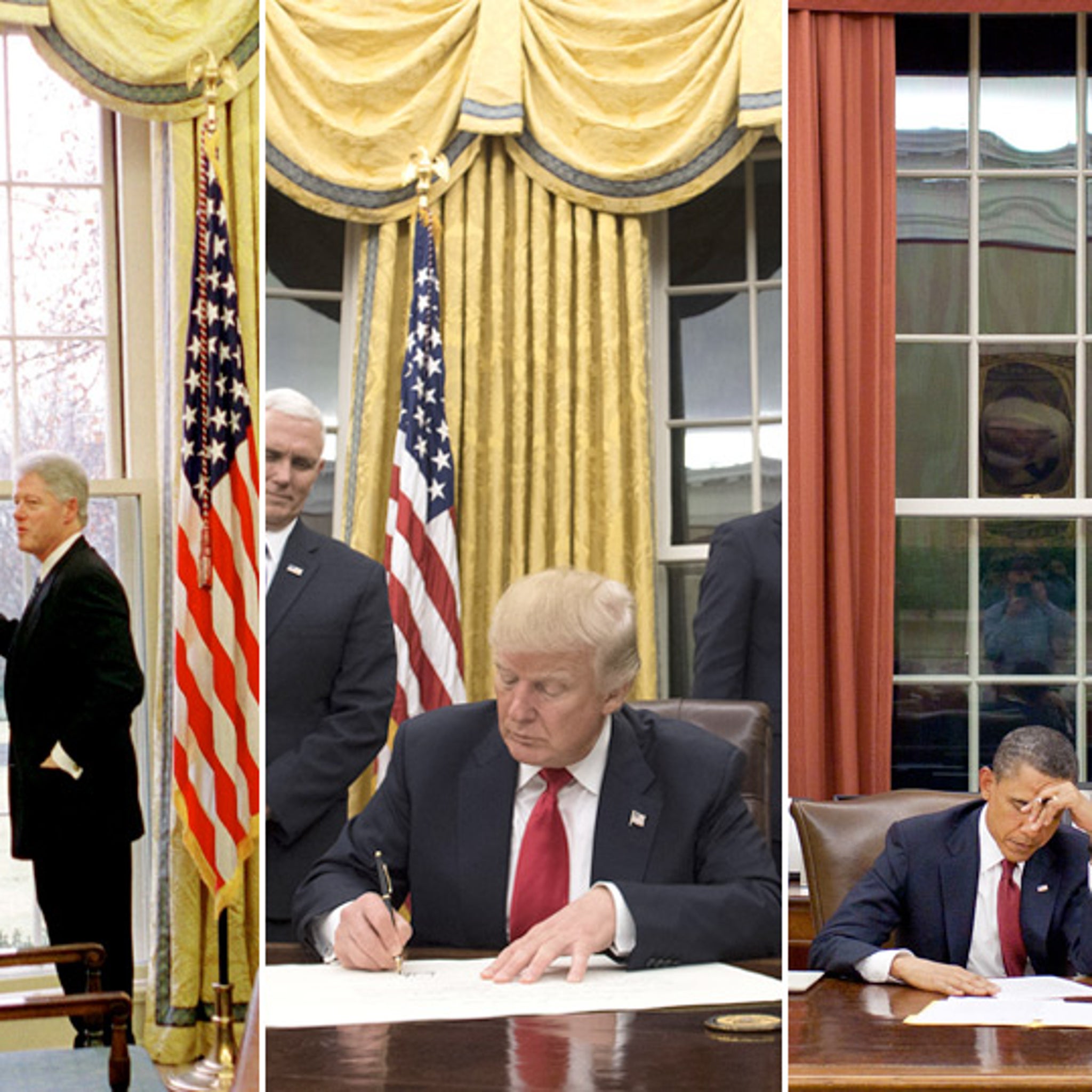 Donald Trump Chooses Same Curtains for Oval Office as Hillary Clinton